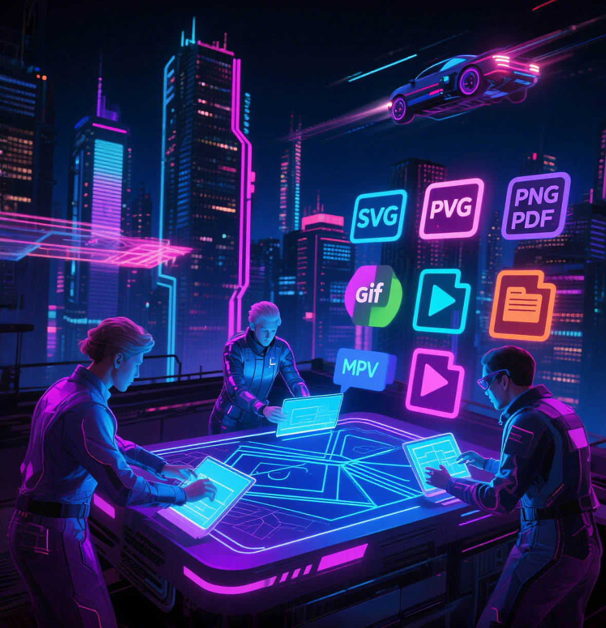 Multi-Format Export